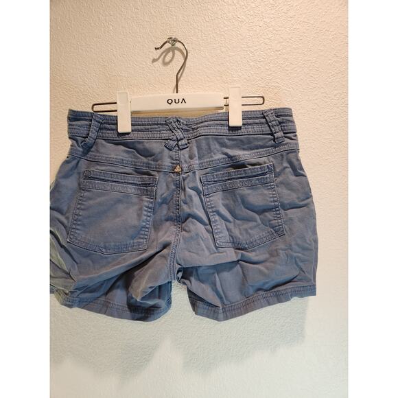 prAna Women's Cargo Shorts Size 4 Blue 28" Waist 4" Inseam Outdoor Hiking - Picture 2 of 5